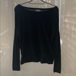Garnet Hill Black Sweater